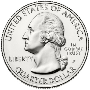 2015 Quarter - P - Blue Ridge Parkway obverse